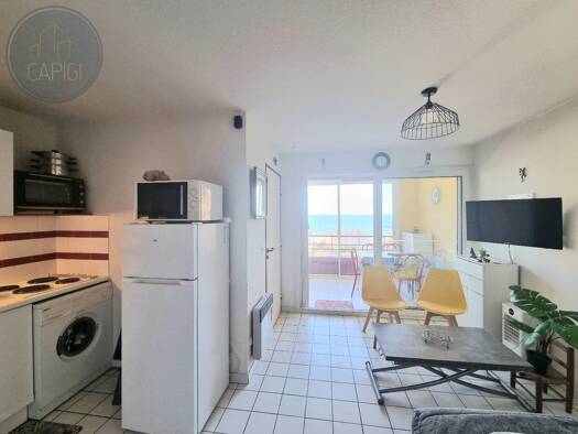 Appartement à vendre 139 000 € 3 pièces 2 chambres 26 m² Étage 4/5 Valras-Plage 34350