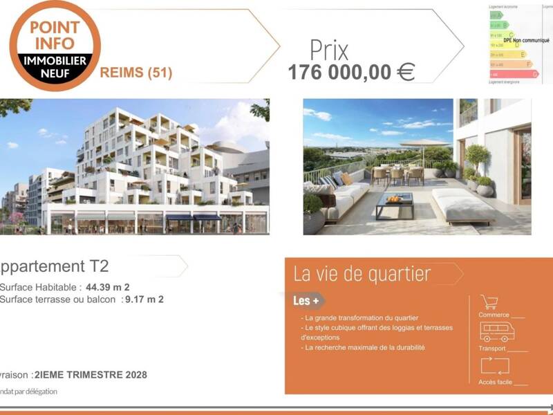 Maison à vendre, 44m², REIMS