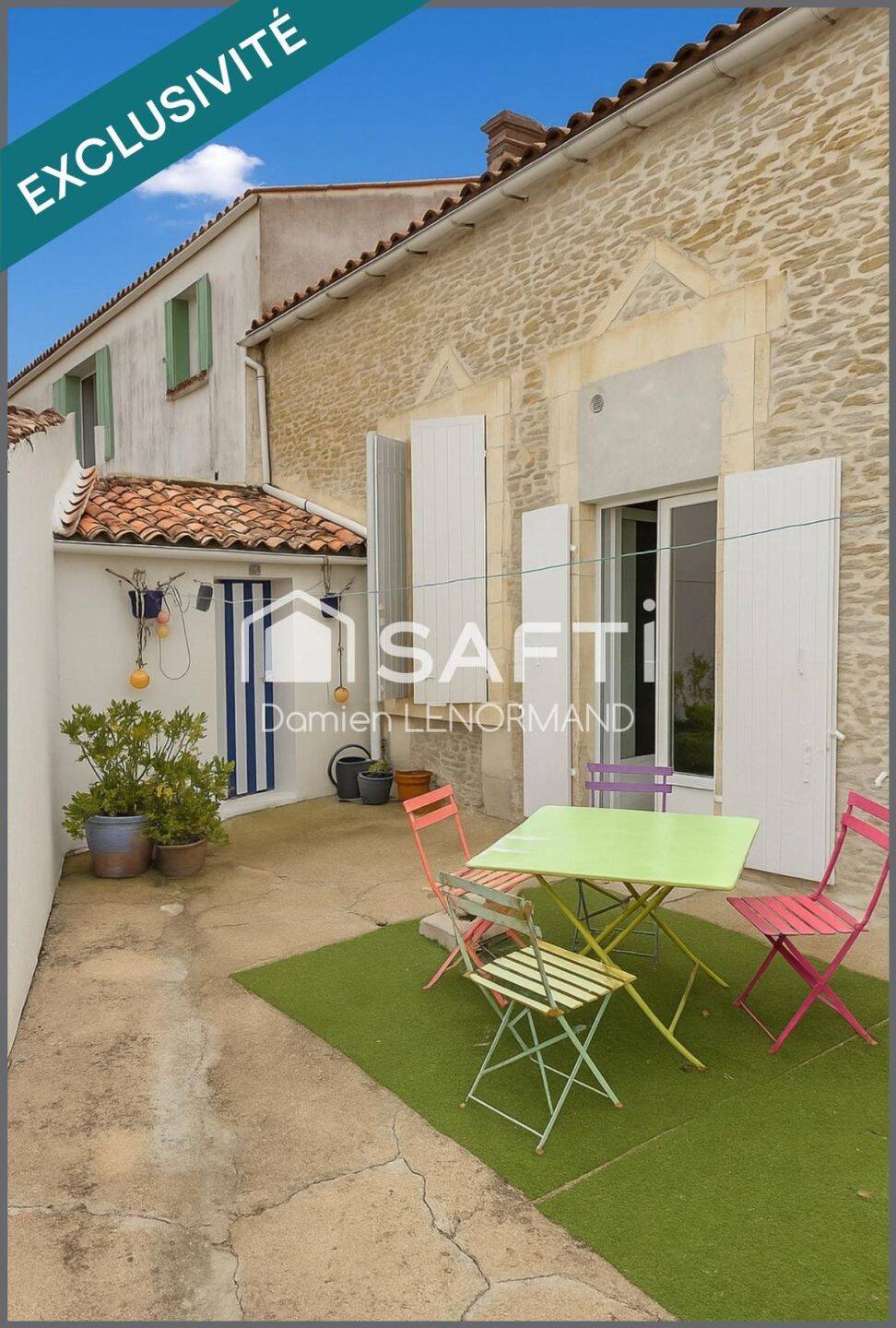 Maison à vendre, 90m², LE CHATEAU D'OLERON