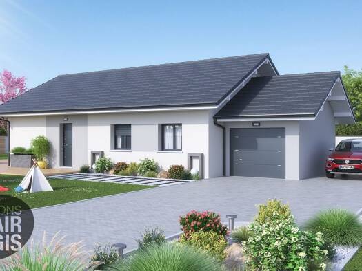 Terrain avec maison neuve à vendre 265 200 € 5 pièces 4 chambres 90,3 m² 655 m² de terrain Sud Ouest Belley 01300