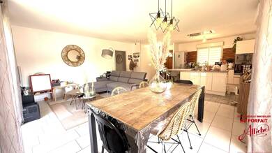 Maison de plain-pied à vendre 317 500 € 4 pièces 3 chambres 90 m² 460 m² de terrain Bruguieres 31150