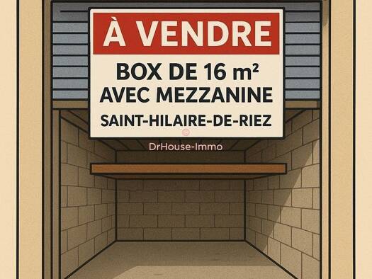 Parking à vendre 34 000 € 16 m² Saint-Hilaire-de-Riez 85270