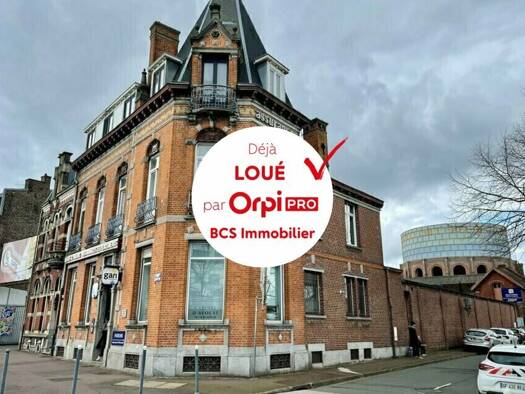 Espace bureau à louer 1 500 € 150 m² de bureaux divisible jusqu'à 150 m² Roubaix 59100