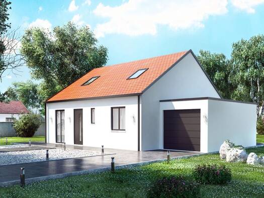 Terrain avec maison neuve à vendre 219 272 € 5 pièces 4 chambres 94 m² 371 m² de terrain Saint-Paterne - Le Chevain 72610