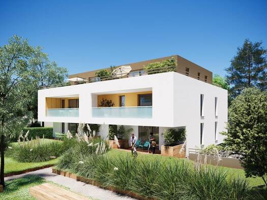 Appartement à vendre - Neuf 268 000 € 3 pièces 2 chambres 64 m² 3 étages Centre Lingolsheim 67380