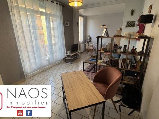 Appartement à vendre 132 000 € 3 pièces 1 chambre 50 m² RDC/1 Le Treport 76470