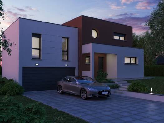 Terrain avec maison neuve à vendre 479 000 € 5 pièces 4 chambres 130 m² 835 m² de terrain Retonfey 57645
