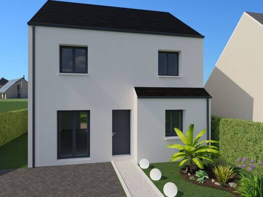 Terrain avec maison neuve à vendre 223 798 € 5 pièces 4 chambres 98 m² 735 m² de terrain Ville Haute Nord Coulommiers 77120