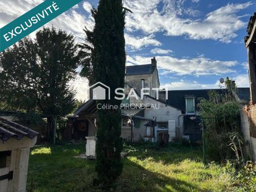 Maison à vendre 150 000 € 5 pièces 2 chambres 120 m² 949 m² de terrain Saint-Nicolas-de-Bourgueil 37140