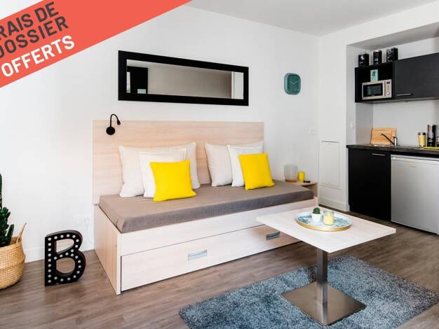 Studio à louer - logement étudiant 482 € 1 pièce 16 m² La Fontaine du Bac Clermont-Ferrand 63000