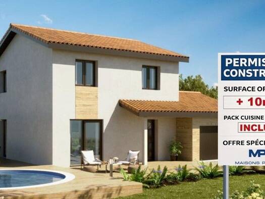 Terrain avec maison neuve à vendre 342 200 € 4 pièces 3 chambres 94 m² 326 m² de terrain Ternay 69360