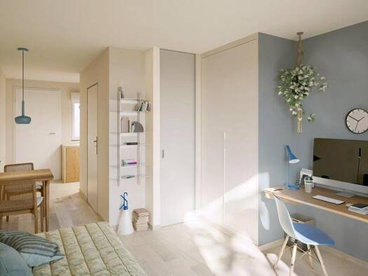 Appartement à vendre - neuf 128 000 € 1 pièce 18,9 m² 5ème étage dès le 01/04/2028 Durance-Cantarel Avignon 84140