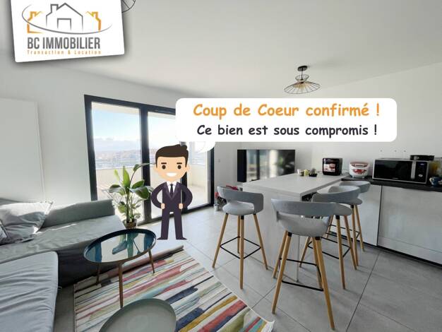 Appartement à vendre 270 000 € 2 pièces 1 chambre 49,4 m² Étage 5/5 Cessy 01170