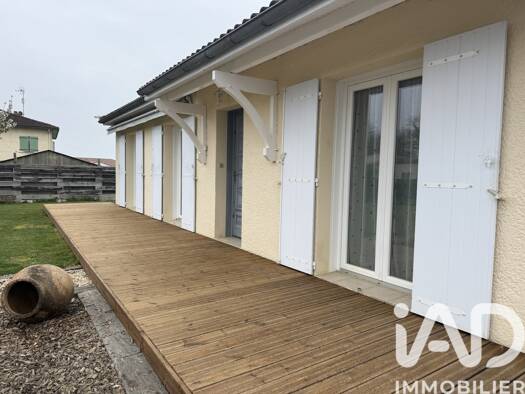 Maison de plain-pied à vendre 184 000 € 4 pièces 3 chambres 96 m² 1 050 m² de terrain Germillac-Bel Air Tonneins 47400
