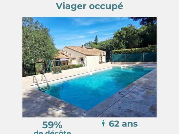 Maison en viager occupé Bouquet 87 500 € 5 pièces 3 chambres 111 m² Rocbaron 83136