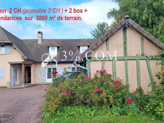 Maison à vendre 206 000 € 5 pièces 2 chambres 141 m² 3 875 m² de terrain Senarpont 80140