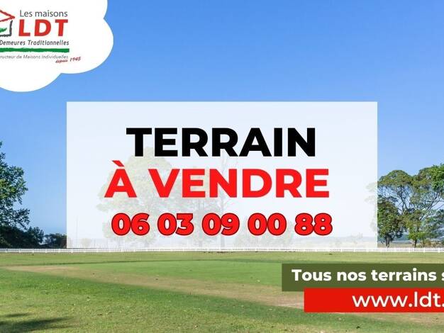 Terrain constructible à vendre 59 000 € 850 m² de terrain Dommartin 80440