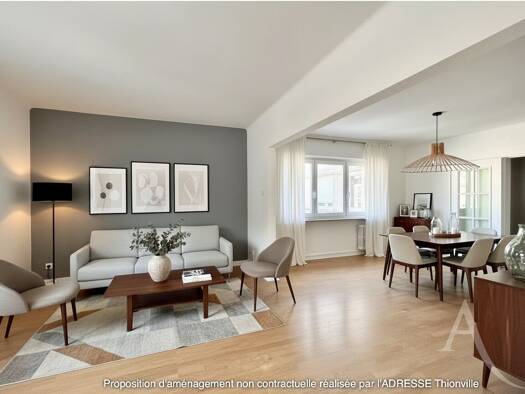 Appartement à vendre 139 000 € 5 pièces 3 chambres 108 m² Étage 2/4 Faubourg Sainte Catherine-Patural Hayange 57700