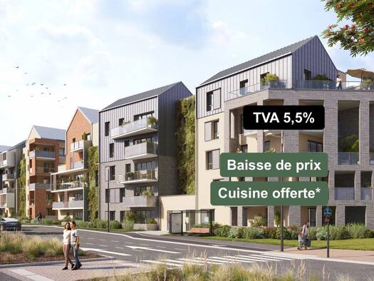 Appartement à vendre - neuf 154 900 € 1 pièce 34,06 m² 1er étage dès le 31/12/2026 Argonne-Champ Chardon-Fontaine-Nécotin Orléans 45000