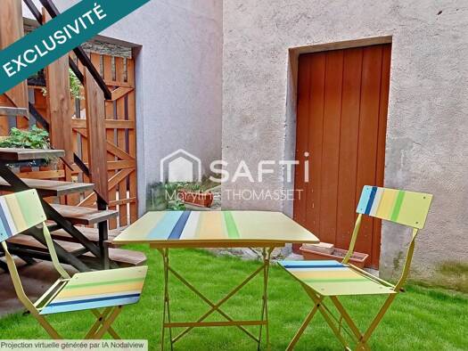 Maison de ville à vendre 259 000 € 4 pièces 3 chambres 85 m² 56 m² de terrain Centre Nord Rumilly 74150