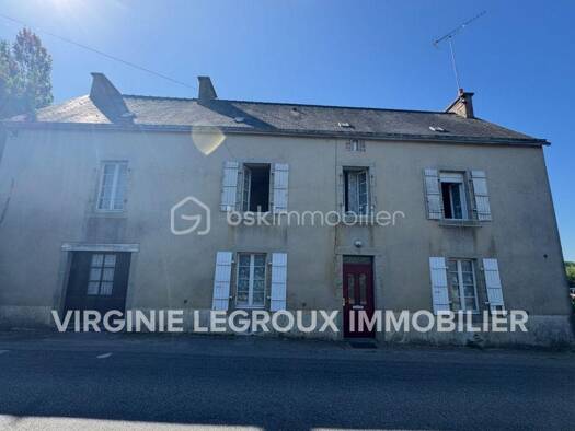 Maison à vendre 98 900 € 7 pièces 4 chambres 166 m² Le Bourgneuf-la-Forêt 53410