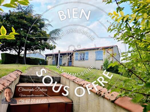 Maison de plain-pied à vendre 238 999 € 5 pièces 3 chambres 116 m² 1 462 m² de terrain Chavagnes-en-Paillers 85250