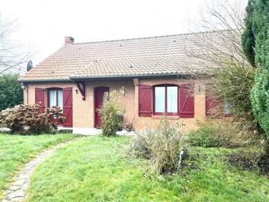 Maison à vendre 225 900 € 5 pièces 4 chambres 128 m² 1 451 m² de terrain Essigny-le-Grand 02690