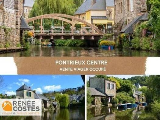 Maison en viager occupé Bouquet 64 100 € 6 pièces 4 chambres 150 m² Pontrieux 22260