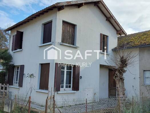 Maison à vendre 85 600 € 3 pièces 2 chambres 70 m² 170 m² de terrain Mussidan 24400