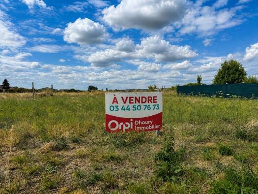 Terrain constructible à vendre 70 000 € 460 m² de terrain Catenoy 60840