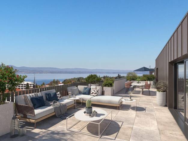 Appartement à vendre - neuf 241 200 € 1 pièce 39,6 m² 6 étages dès le 30/06/2026 Centre Ville Est Thonon-les-Bains 74200