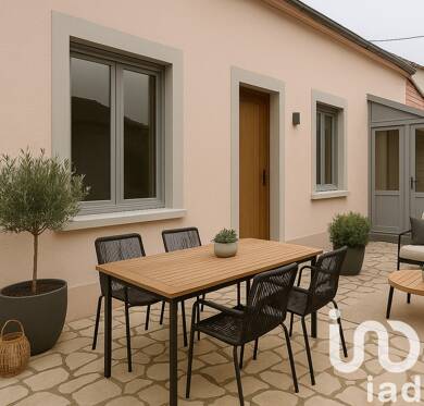 Maison à vendre 126 500 € 4 pièces 3 chambres 110 m² 603 m² de terrain Sud Est-Nord Ouest Montval-sur-Loir 72500