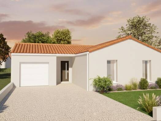 Terrain avec maison neuve à vendre 195 100 € 3 pièces 2 chambres 70 m² 460 m² de terrain Mauleon Mauléon 79700