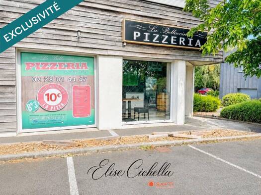 Pizzeria à vendre Fonds de commerce 30 000 € 85 m² d'espace de restauration Riaillé 44440