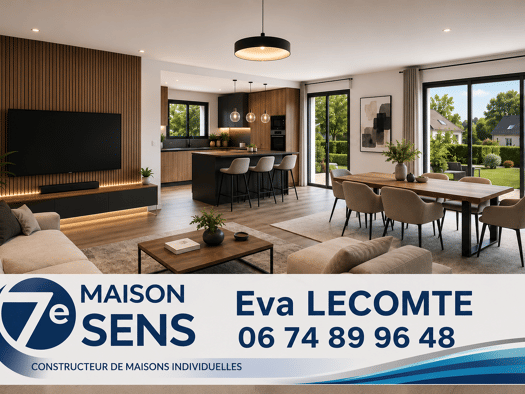 Terrain avec maison neuve à vendre 360 000 € 5 pièces 4 chambres 113 m² 450 m² de terrain Liers Sainte-Geneviève-des-Bois 91700