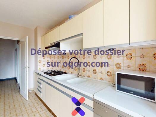 Appartement à louer 700 € 3 pièces 2 chambres 65,2 m² 2ème étage Champ Perdrix Dijon 21000