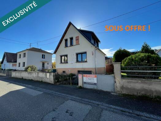 Maison à vendre 250 000 € 6 pièces 3 chambres 95 m² 466 m² de terrain Ebersheim 67600