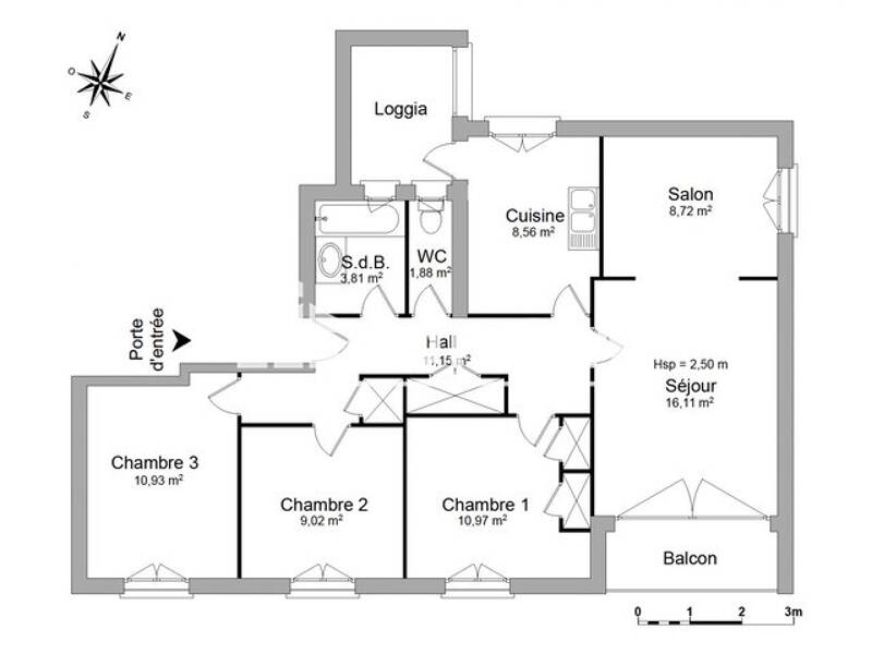 Maison à louer, 81m², BILLERE