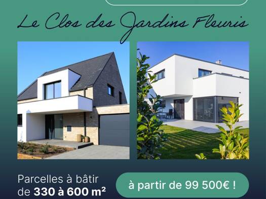 Terrain constructible à vendre 99 900 € 330 m² de terrain Saulxures-lès-Nancy 54420