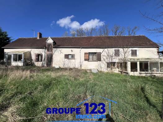 Maison à vendre 79 900 € 7 pièces 4 chambres 165 m² 3 361 m² de terrain Merry-la-Vallée 89110
