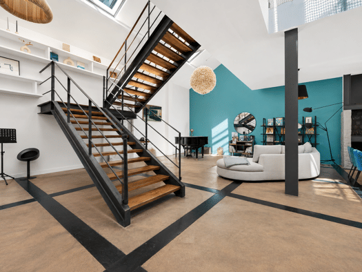 Loft à vendre 3 250 000 € 12 pièces 8 chambres 330 m² Étage 2/2 Batignolles-Cardinet Paris 17ème arrondissement 75017