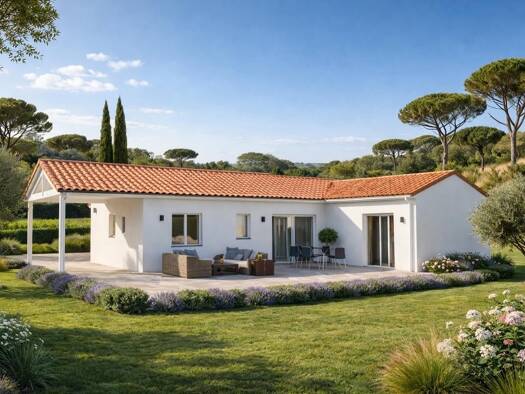 Terrain avec maison neuve à vendre 230 650 € 4 pièces 3 chambres 104 m² 2 236 m² de terrain La Bachellerie 24210