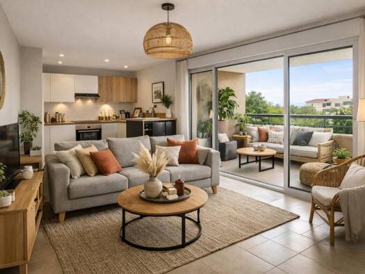 Appartement à vendre - neuf 230 000 € 2 pièces 1 chambre 42 m² Saint Augustin - Tauzin - Alphonse Dupeux Bordeaux 33000