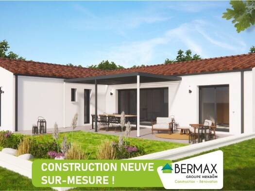 Terrain avec maison neuve à vendre 271 800 € 5 pièces 4 chambres 110 m² 604 m² de terrain Châteauneuf-sur-Charente 16120
