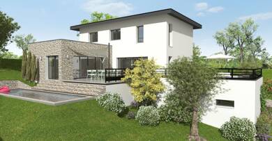 Terrain avec maison neuve à vendre 920 000 € Charbonnières-les-Bains 69260