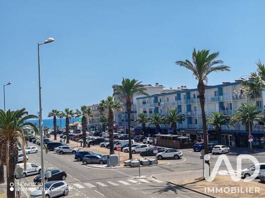 Appartement à vendre 110 000 € 1 pièce 24,58 m² Étage 2/3 Saint-Cyprien-Plage Saint-Cyprien 66750