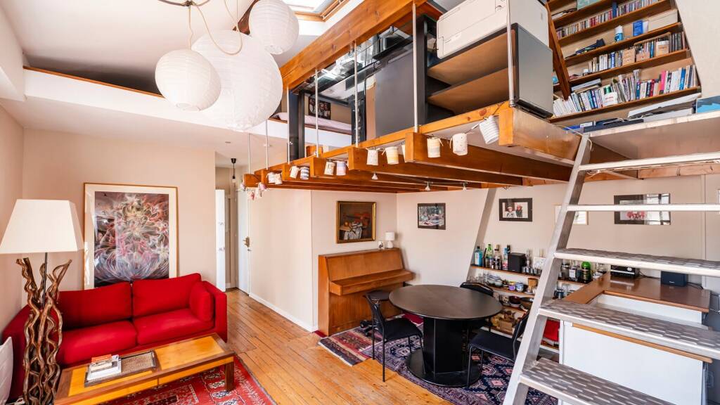 Appartement à vendre 490 000 € 2 pièces 1 chambre 49 m² Dernier étage, Étage 2/2 Paris 5ème 75005