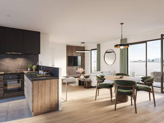 Appartement à vendre - neuf 360 000 € 2 pièces 1 chambre 44,18 m² dès le 30/09/2028 Entrée de Ville Clichy 92110