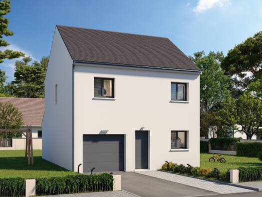 Terrain avec maison neuve à vendre 235 000 € 4 pièces 3 chambres 82 m² 581 m² de terrain Machemont 60150