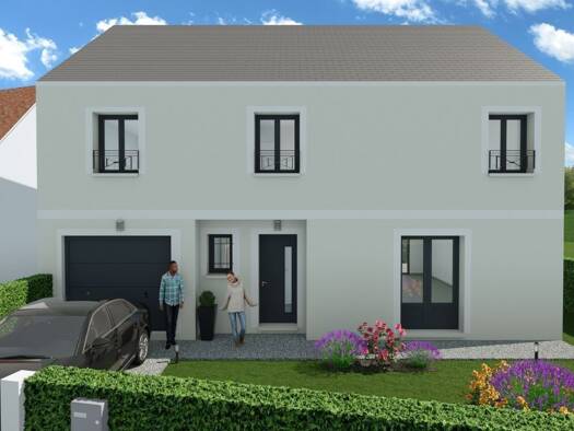 Terrain avec maison neuve à vendre 278 650 € 6 pièces 5 chambres 138 m² 479 m² de terrain Wavignies 60130